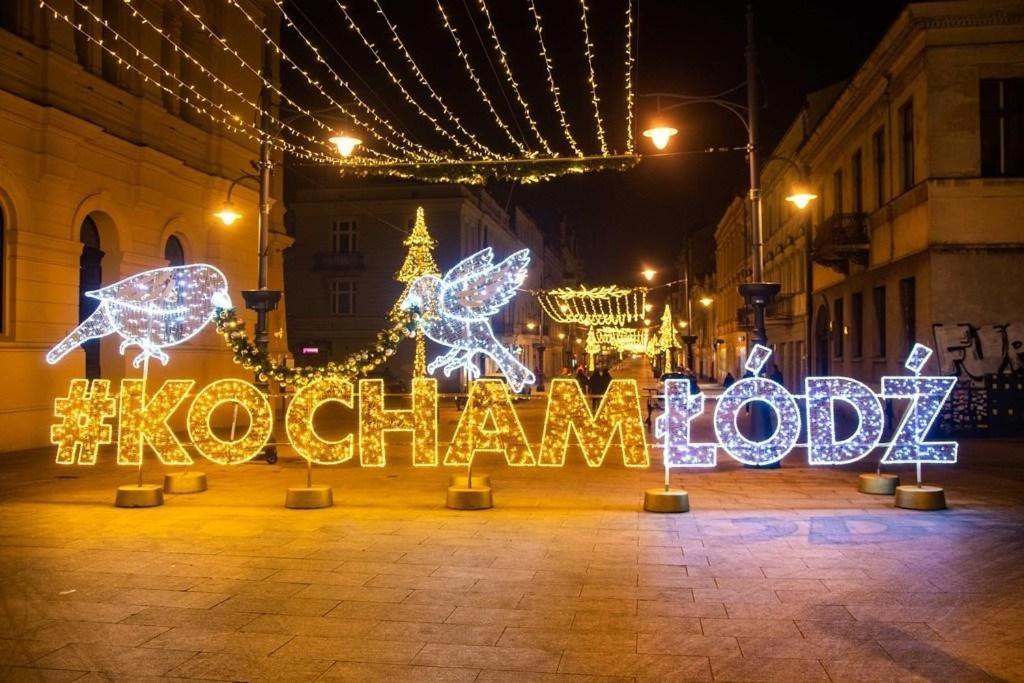 Apartament I Love Piotrkowska Z Wielkim Lustrem, Balkonem I Klimatyzacja Łódź Dış mekan fotoğraf